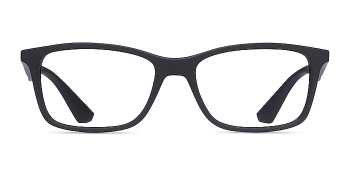 Ray-Ban RB7047 Black Plastic Eyeglass Frames from EyeBuyDirect