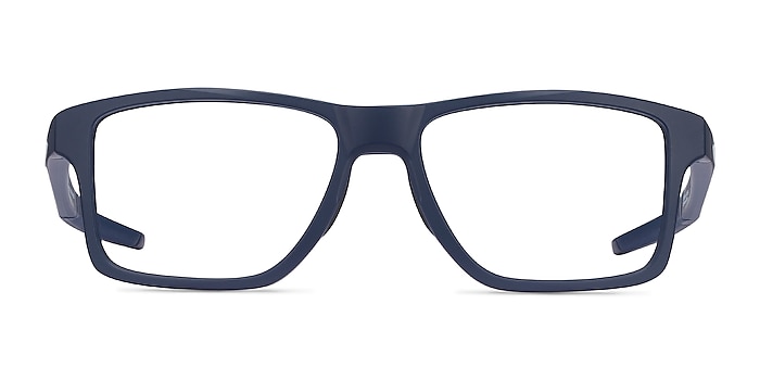 Oakley Chamfer Squared Universe Blue Plastic Eyeglass Frames from EyeBuyDirect