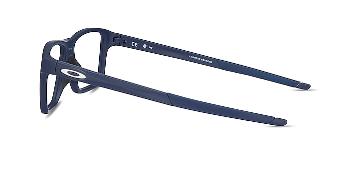 Oakley Chamfer Squared Universe Blue Plastic Eyeglass Frames from EyeBuyDirect