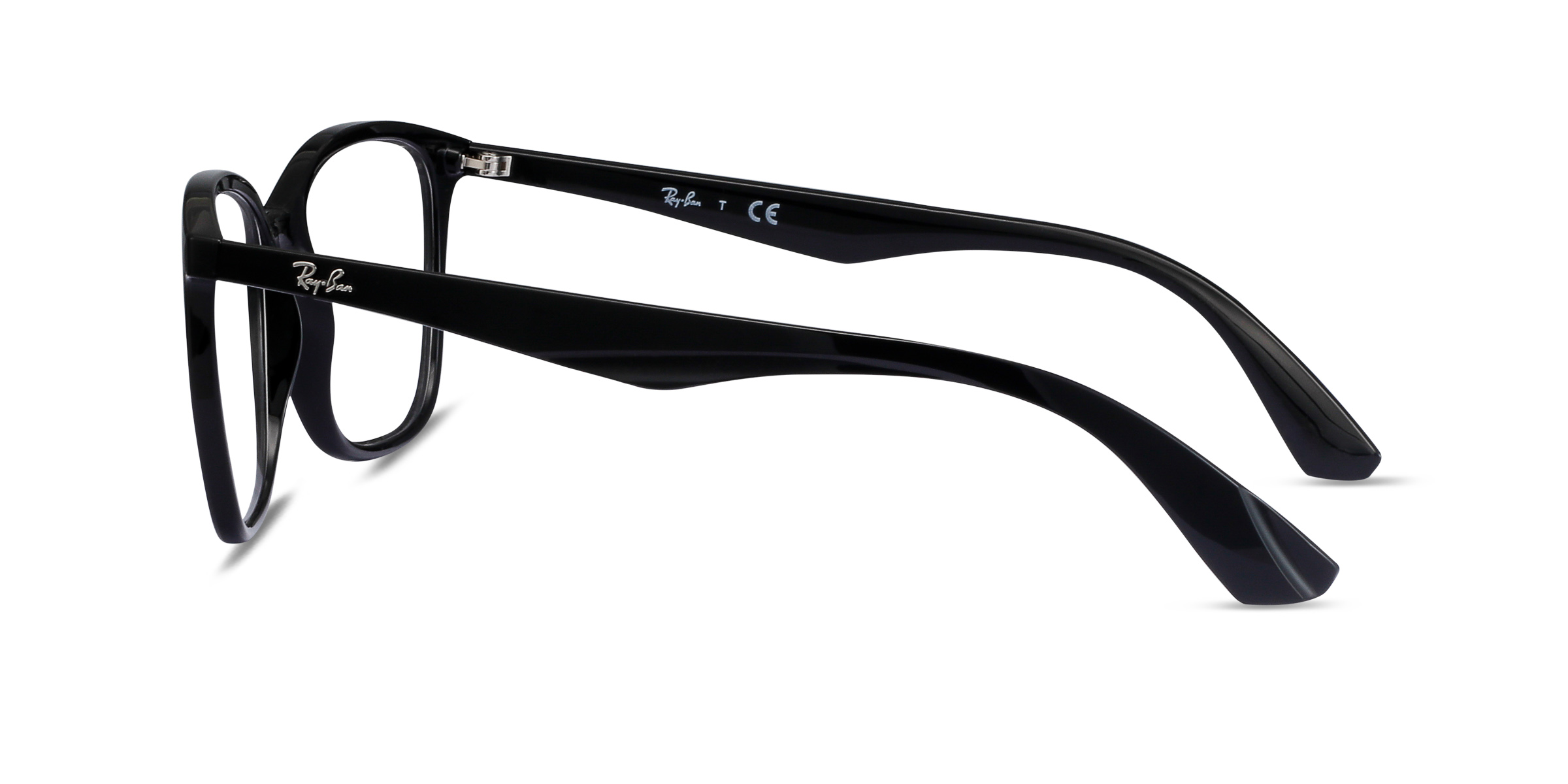 Ray-Ban RB7066 - Square Black Frame Eyeglasses | Eyebuydirect Canada
