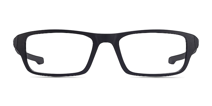Oakley Chamfer Satin Black Plastic Eyeglass Frames from EyeBuyDirect