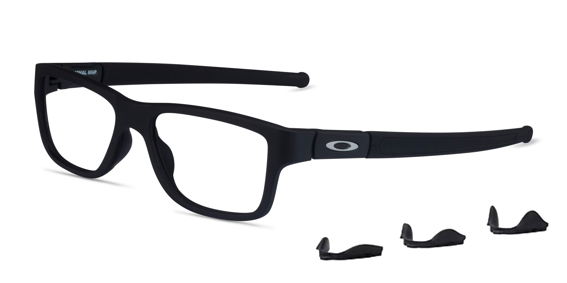 Oakley Marshal Mnp Rectangle Satin Black Frame Glasses For Men