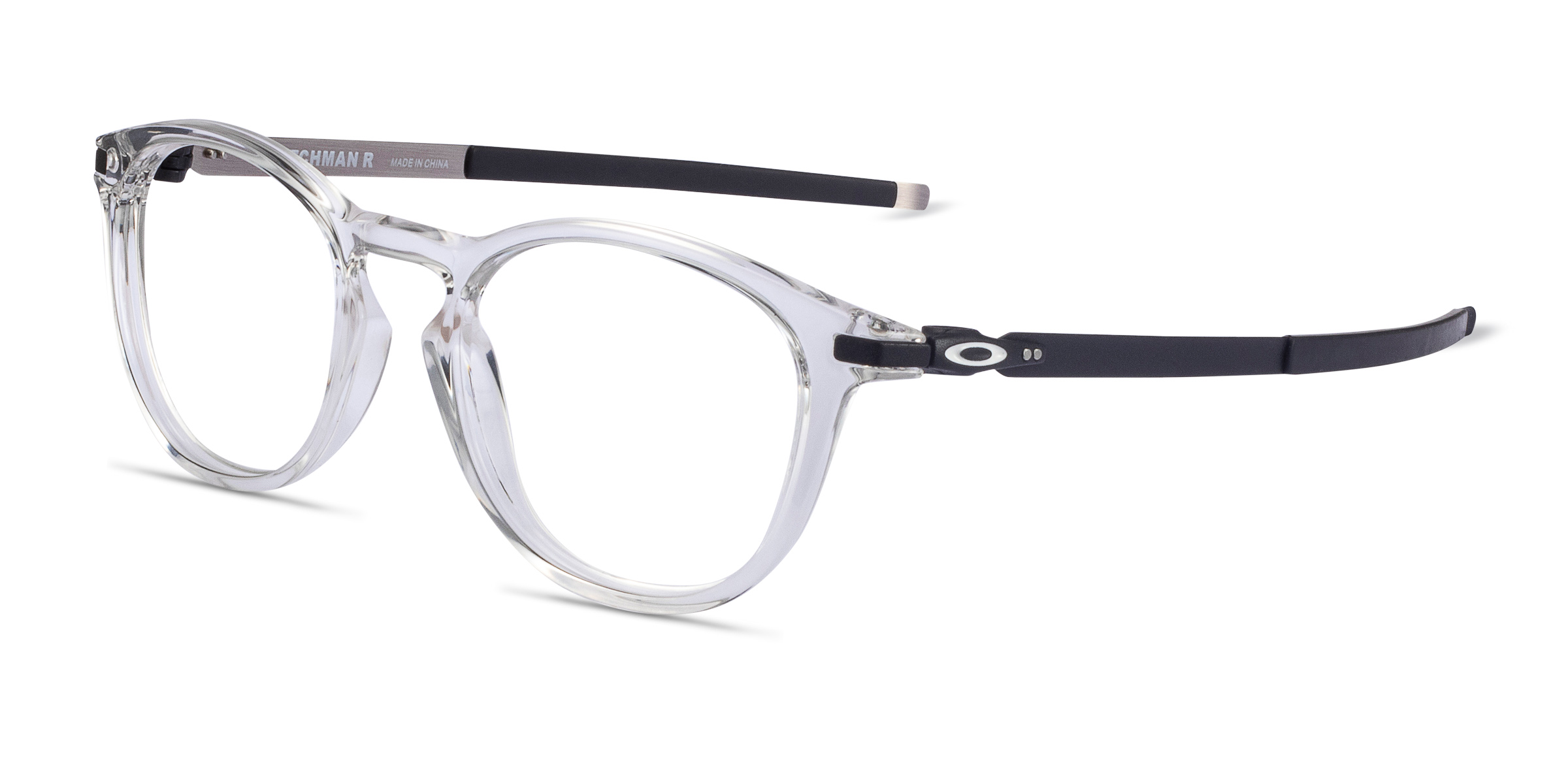 Oakley Pitchman R - Round Clear Frame Glasses For Men | Eyebuydirect