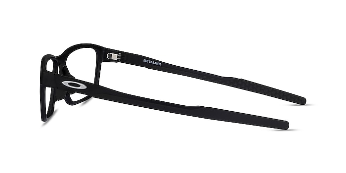 Oakley Metalink Satin Black Plastic Eyeglass Frames from EyeBuyDirect