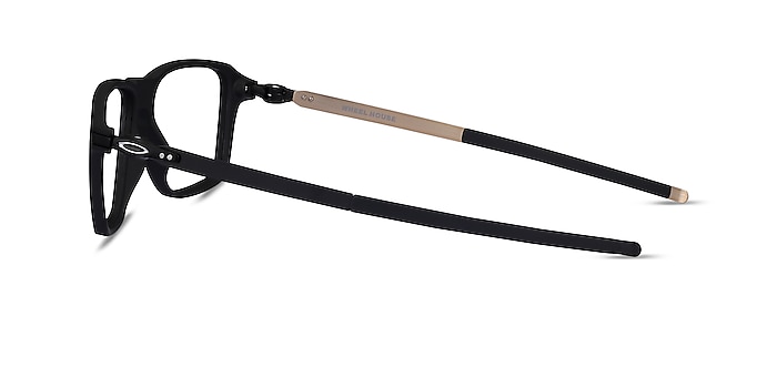 Oakley Wheel House Satin Black Plastic Eyeglass Frames from EyeBuyDirect