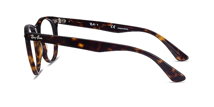 Ray-Ban RB2185V Tortoise Acetate Eyeglass Frames from EyeBuyDirect