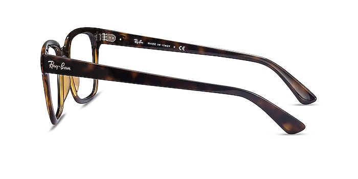 Ray-Ban RB4323V Tortoise Plastic Eyeglass Frames from EyeBuyDirect