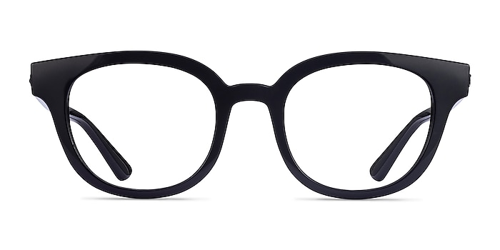 Ray-Ban RB4324V Black Plastic Eyeglass Frames from EyeBuyDirect