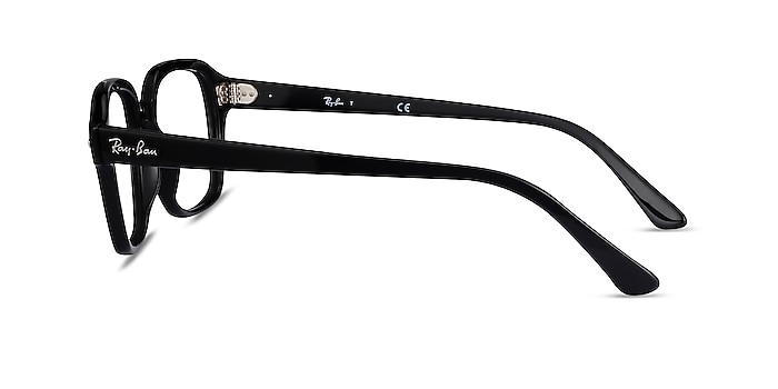Ray-Ban RB5382 Black Acetate Eyeglass Frames from EyeBuyDirect