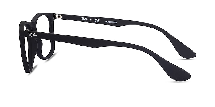 Ray-Ban RB7074 Black Plastic Eyeglass Frames from EyeBuyDirect