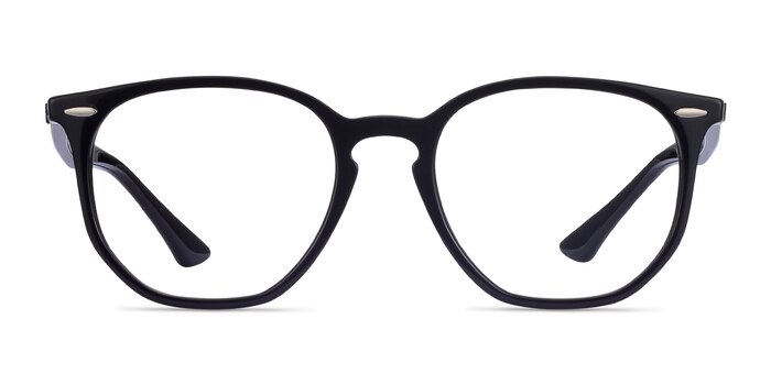 Ray-Ban RB7151 Noir Acétate Montures de lunettes de vue d'EyeBuyDirect