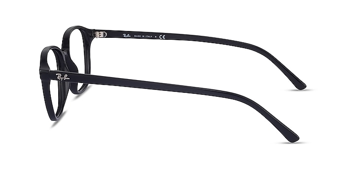 Ray-Ban Leonard Black Acetate Eyeglass Frames from EyeBuyDirect