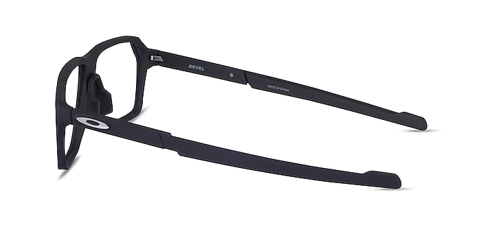 Oakley Bevel Black Plastic Eyeglass Frames from EyeBuyDirect
