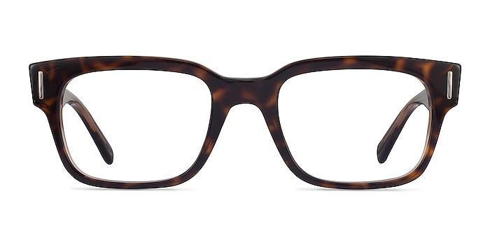 Ray-Ban Jeffrey Tortoise Acetate Eyeglass Frames from EyeBuyDirect