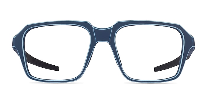 Oakley Miter Blue Acetate Eyeglass Frames from EyeBuyDirect