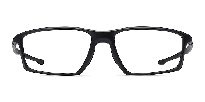 Oakley Chamber Black Plastic Eyeglass Frames from EyeBuyDirect