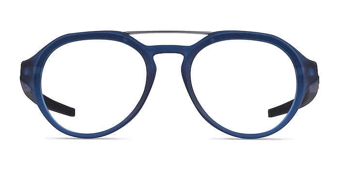 Oakley Scavenger Matte Blue Plastic Eyeglass Frames from EyeBuyDirect