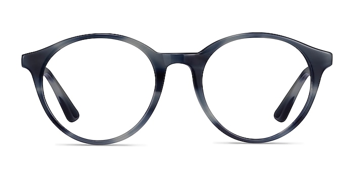Ray-Ban RB5361 Gray Floral Acetate Eyeglass Frames from EyeBuyDirect