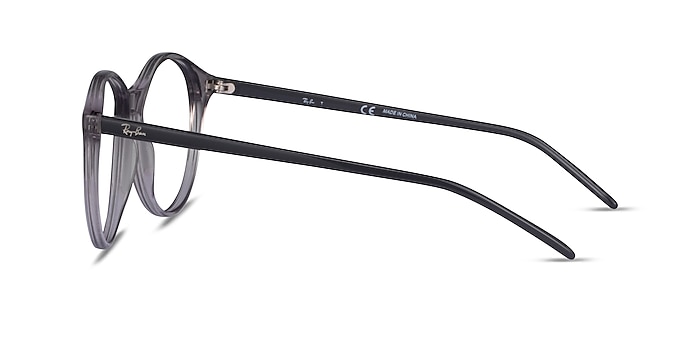 Ray-Ban RB5371 Gray Acetate Eyeglass Frames from EyeBuyDirect