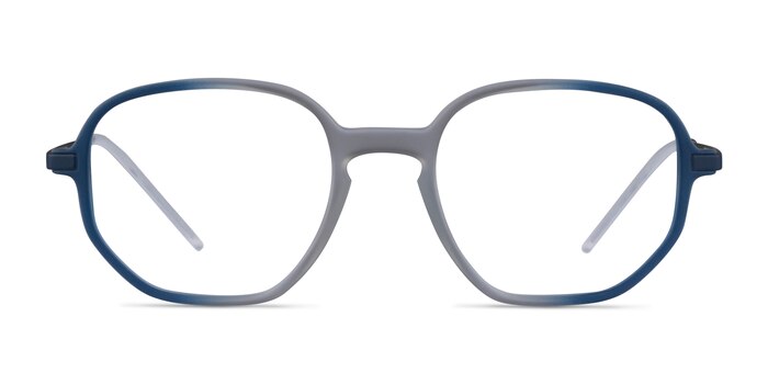 Ray-Ban RB7152 Clear Blue Plastic Eyeglass Frames from EyeBuyDirect