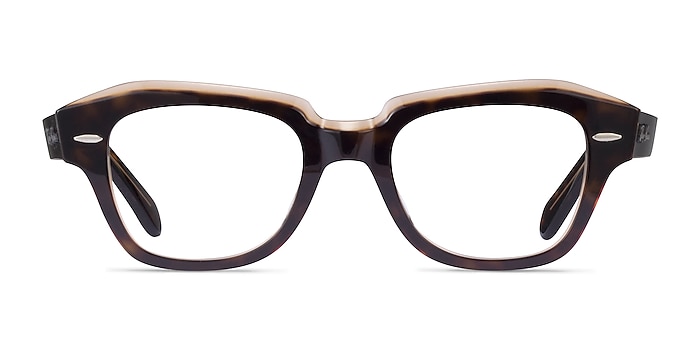 Ray-Ban RB5486 Écailles Acétate Montures de lunettes de vue d'EyeBuyDirect