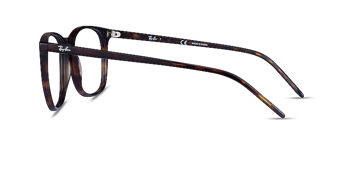 Ray-Ban RB5387 Dark Tortoise Acetate Eyeglass Frames from EyeBuyDirect