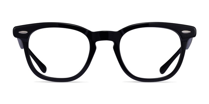Ray-Ban RB5398 Hawkeye Noir Acétate Montures de lunettes de vue d'EyeBuyDirect