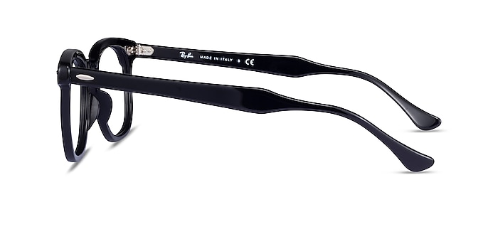 Ray-Ban Hawkeye Black Acetate Eyeglass Frames from EyeBuyDirect