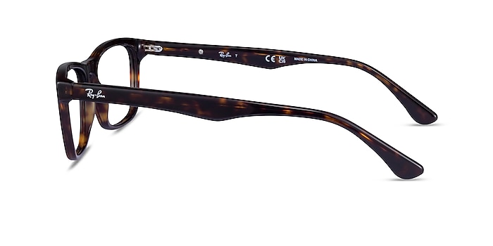 Ray-Ban RB5279 Écaille Noire Acétate Montures de lunettes de vue d'EyeBuyDirect