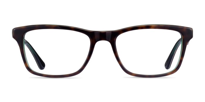 Ray-Ban RB5279 Tortoise Green Acetate Eyeglass Frames from EyeBuyDirect