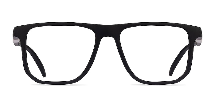 ARNETTE Spike Matte Black Plastic Eyeglass Frames from EyeBuyDirect