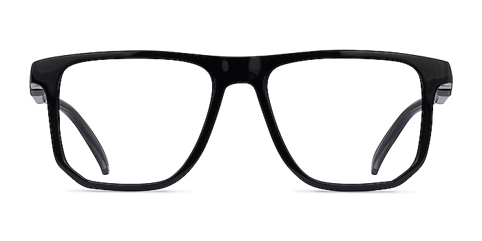 ARNETTE Spike Black Plastic Eyeglass Frames from EyeBuyDirect