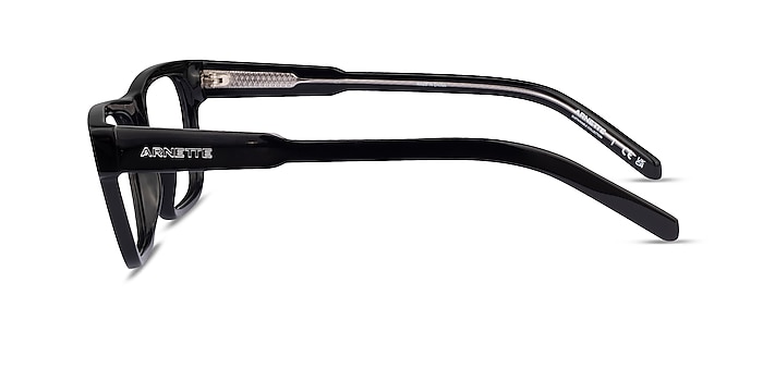 ARNETTE Kokoro Shiny Black Acetate Eyeglass Frames from EyeBuyDirect