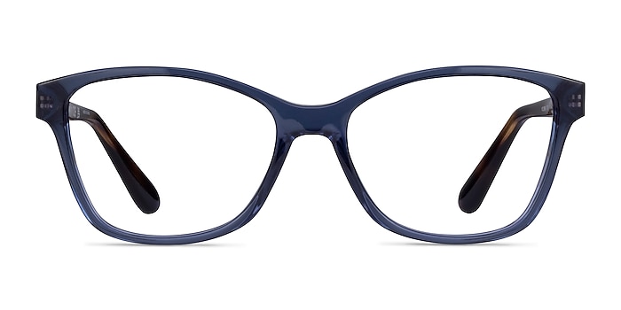 Vogue Eyewear VO2998 Transparent Blue Plastic Eyeglass Frames from EyeBuyDirect