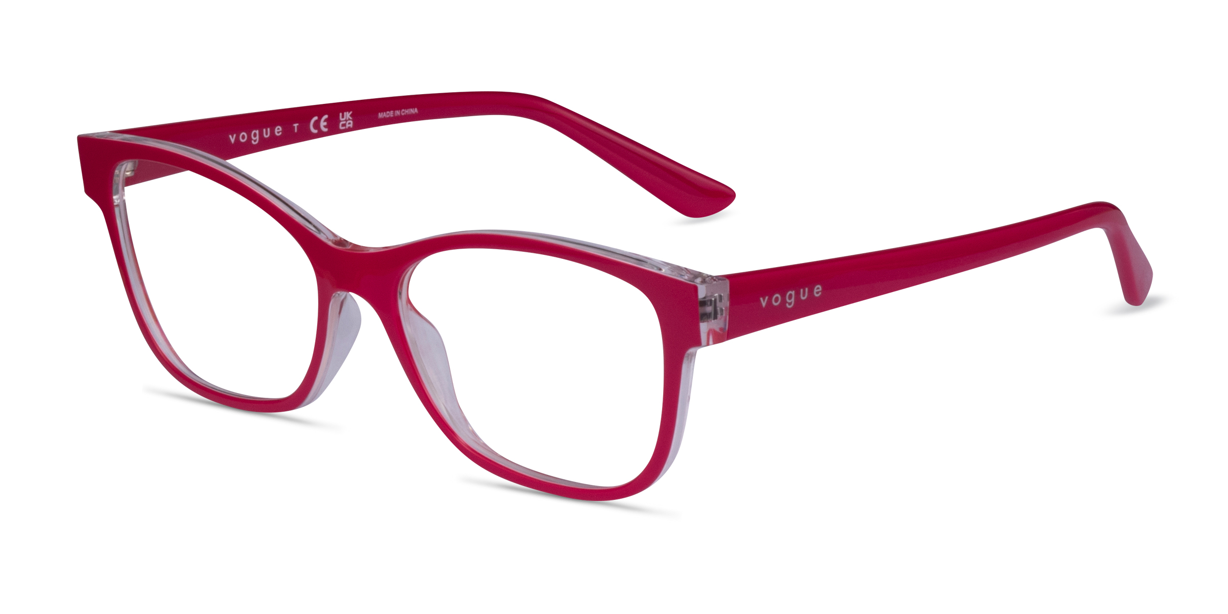 Vogue Eyewear VO5335 - Cat Eye Pink Frame Glasses For Women ...