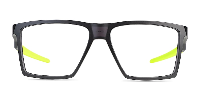 Oakley Futurity Satin Gray Smoke Plastic Eyeglass Frames from EyeBuyDirect