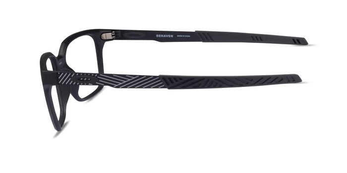 Oakley Dehaven Satin Black Plastic Eyeglass Frames from EyeBuyDirect