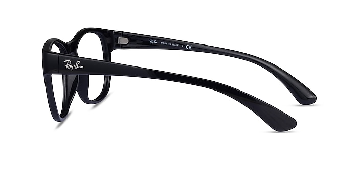 Ray-Ban RB7191 Black Plastic Eyeglass Frames from EyeBuyDirect