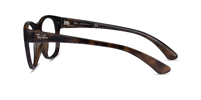 Ray-Ban RB7191 Tortoise Plastic Eyeglass Frames from EyeBuyDirect