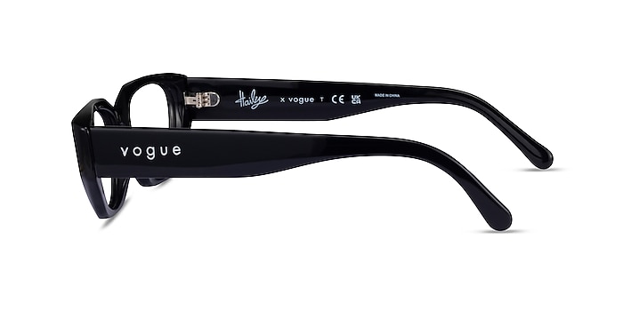 Vogue Eyewear VO5439 Noir Acétate Montures de lunettes de vue d'EyeBuyDirect