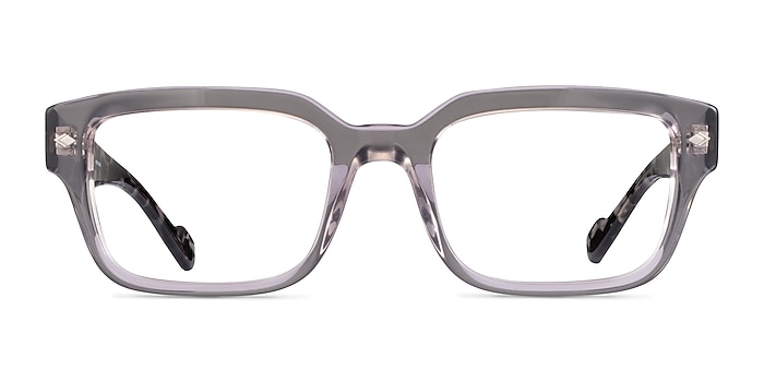 Vogue Eyewear VO5491 Transparent Gray Acetate Eyeglass Frames from EyeBuyDirect