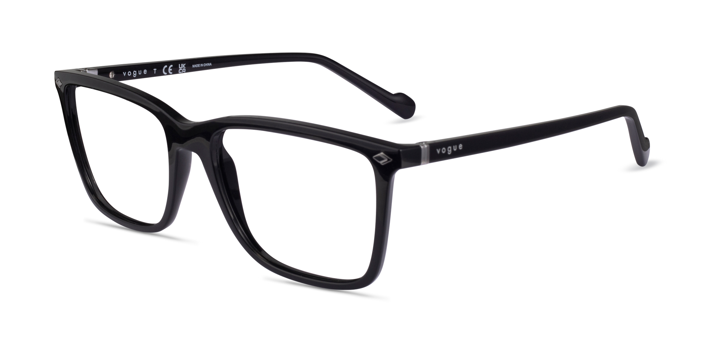Vogue Eyewear VO5492 Square Black Frame Eyeglasses Eyebuydirect