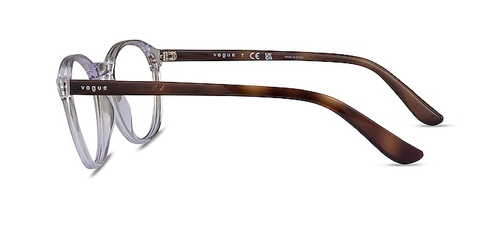 Vogue Eyewear VO5372 Clear Plastic Eyeglass Frames from EyeBuyDirect