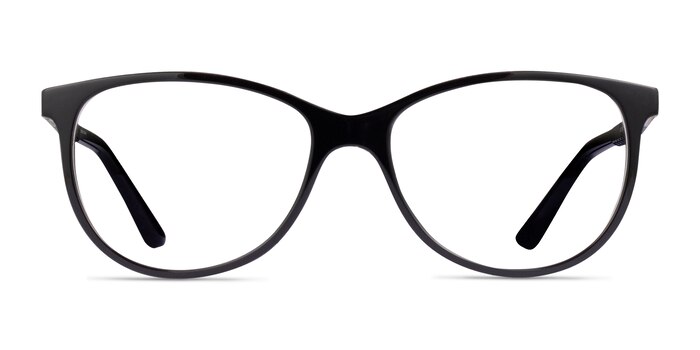 Vogue Eyewear VO5030 Transparent Black Plastic Eyeglass Frames from EyeBuyDirect