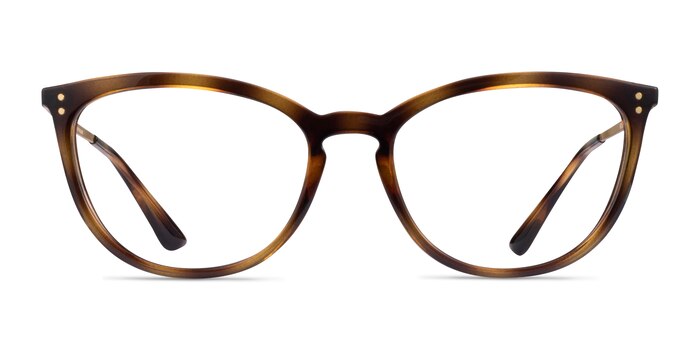 Vogue Eyewear VO5276 Dark Tortoise Plastic Eyeglass Frames from EyeBuyDirect