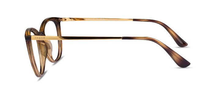 Vogue Eyewear VO5276 Dark Tortoise Plastic Eyeglass Frames from EyeBuyDirect