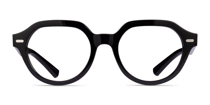 Ray-Ban RB7214 Gina Black Plastic Eyeglass Frames from EyeBuyDirect
