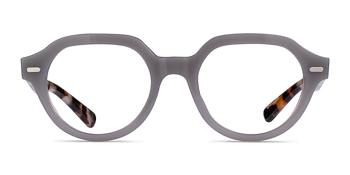 Ray-Ban RB7214 Gina Gris Plastique Montures de lunettes de vue d'EyeBuyDirect