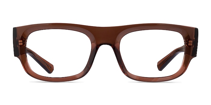 Ray-Ban RB7218 Kristin Transparent Brown Plastique Montures de lunettes de vue d'EyeBuyDirect