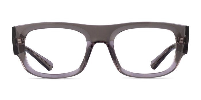 Ray-Ban RB7218 Kristin Transparent Gray Plastic Eyeglass Frames from EyeBuyDirect